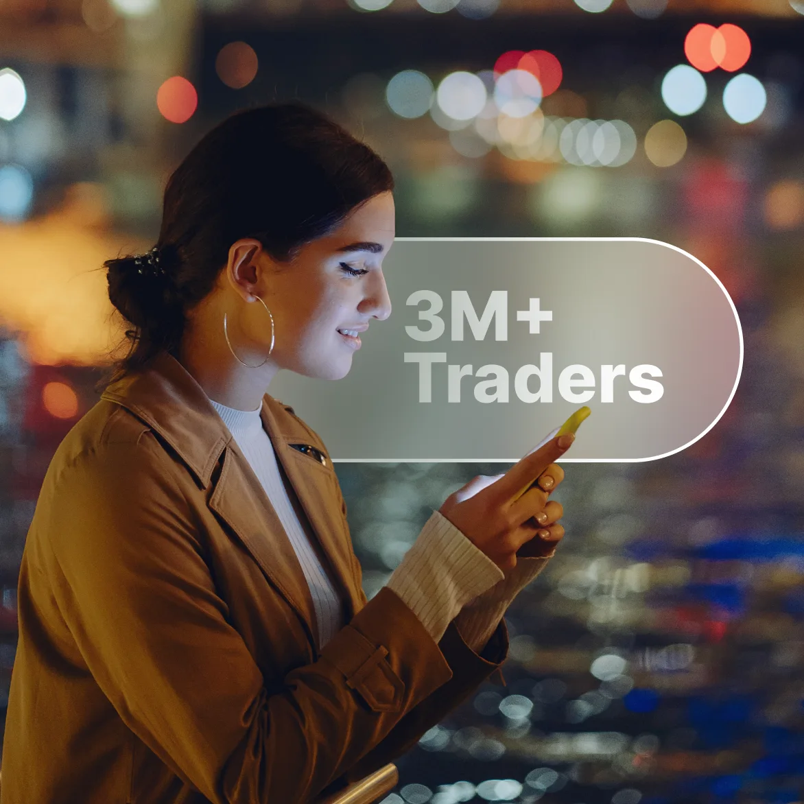 Trusted by 3 million global traders